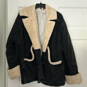 Topshop Sherpa coat